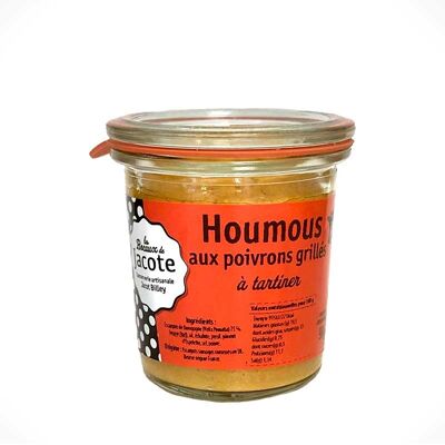 Houmous aux poivrons grillés