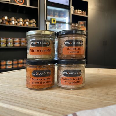 Aperitif box - 100% local and artisanal jars