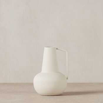 Vase en métal Renzo Santorini Eve 1