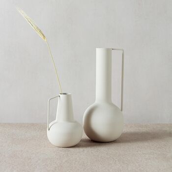 Vase en métal Renzo Santorini Eve 3