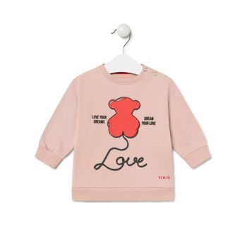 Robe de sport ours "Love"Casual-1705 1