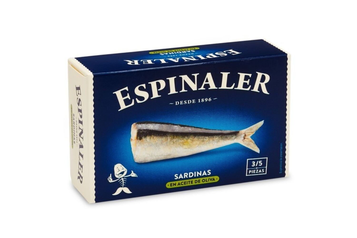 Olio d'oliva Sardine ESPINALER RR-125 3/5 pezzi