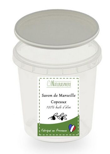 Savon de Marseille 200 g Copeaux - pots réemployés 🔄 1