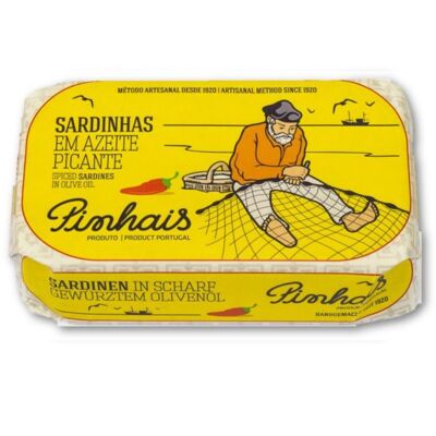 Pinhais Sardines in Olijfolie Pikant