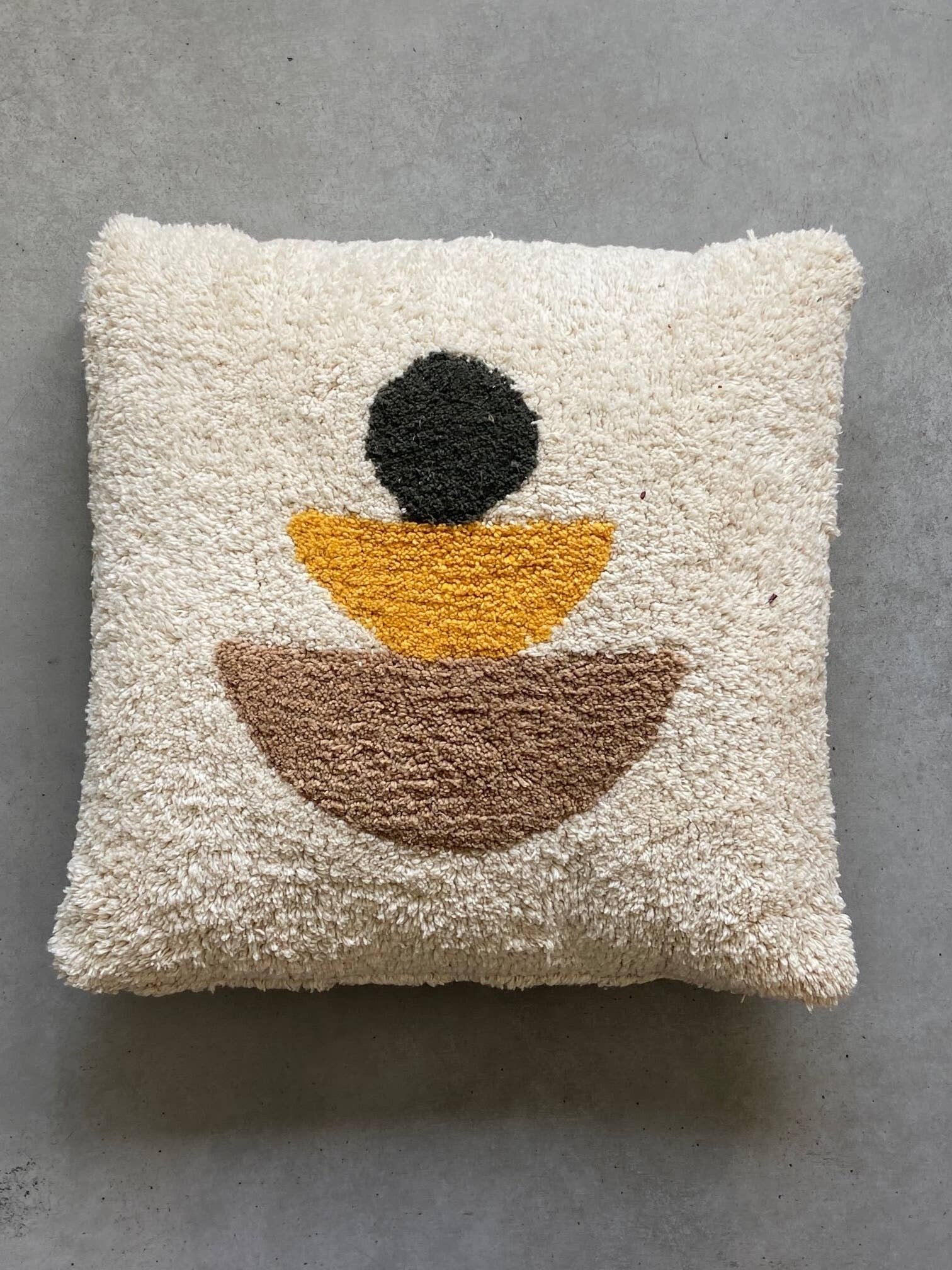 RAOUCHE cuscino capitonné 45x45 100% COTONE