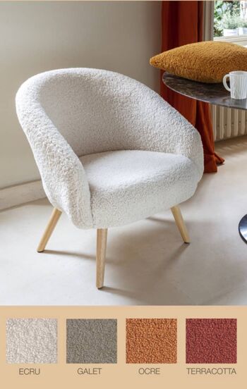 Fauteuil petit prince blanc 4