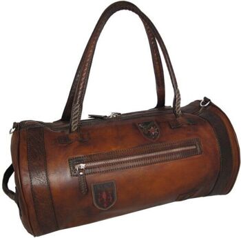 Pratesi Travel Bag Nordkapp en cuir de vachette 1