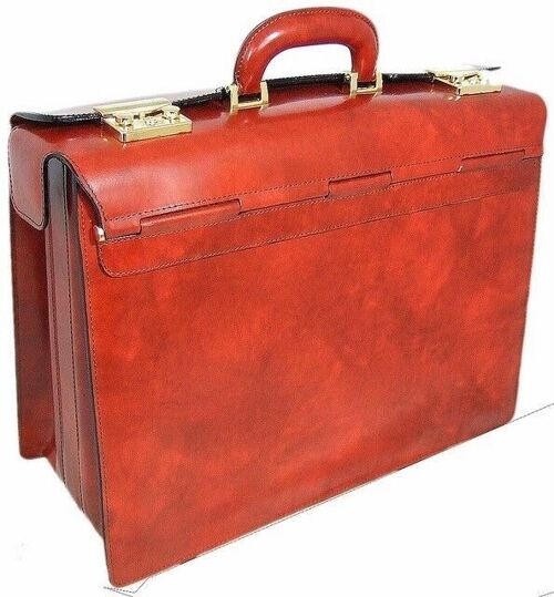 Pratesi Lorenzo il Magnifico Pilot Case in cow leather