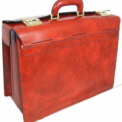 Pratesi Lorenzo il Magnifico Pilot Case in cow leather