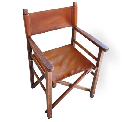 Pratesi Chair Movie director in cow leather