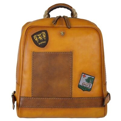 Pratesi Firenze Laptop Backpack in cow leather B102