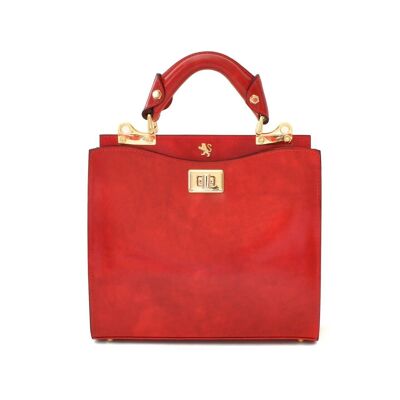 Pratesi Anna Maria Luisa de 'Medici Small Lady Bag in cow leather