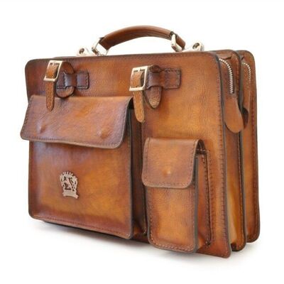 Pratesi Business Bag Milano Medium en cuir de vachette