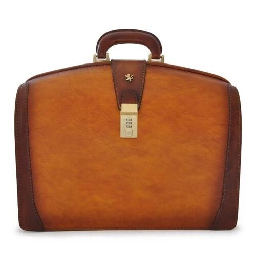Pratesi Briefcase for Laptop Brunelleschi in cow leather