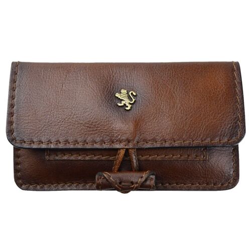 Pratesi Tabacco Holder in cow leather