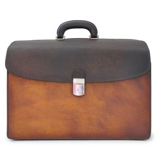 Pratesi Briefcase Leonardo in cow leather