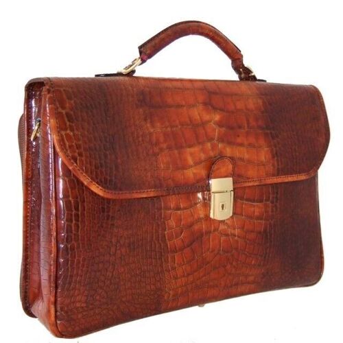 Pratesi Piccolomini King Briefcase in cow leather