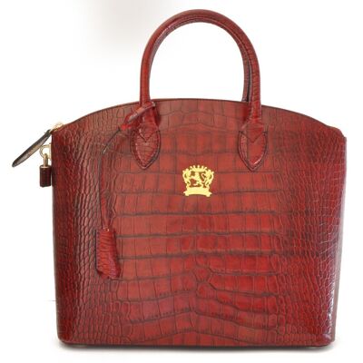 Pratesi Versilia Big King Woman Bag in cow leather