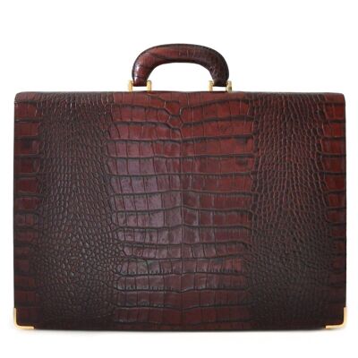 Pratesi Machiavelli Small King Attach Case 24H in cow leather