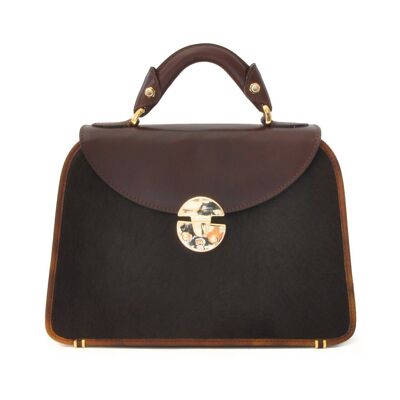 Pratesi Veneziano Small Cavallino Woman Bag in real leather