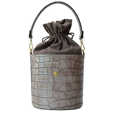 Pratesi Bucket Lady Bag K335 aus Rindsleder