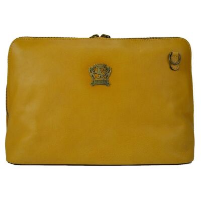 Pratesi Panzano B258 Cross-Body Bag in cow leather - Panzano B258 Mustard