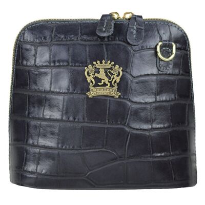 Pratesi Volterra King Lady Bag in real leather - King Gray