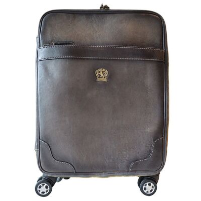 Pratesi INTERCONTINENTAL Trolley en cuir de vachette - INTERCONTINENTAL B275 Noir