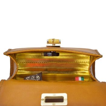 Pratesi Castalia B298/20 Lady Bag en cuir de vachette - Castalia B298/20 Cerise 5