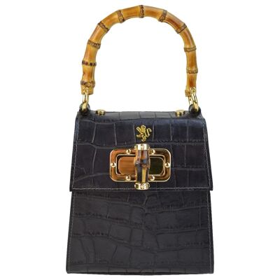 Pratesi Castalia K298/22 Lady Bag in cow leather - Castalia K298/22 Grey