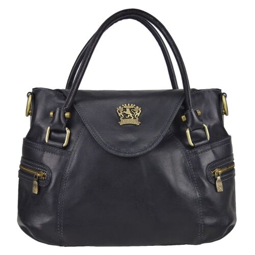 Pratesi Rincine B506 Lady Bag in cow leather - Rincine B506 Black