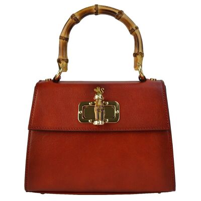 Pratesi Castalia B298 / 26 Lady Bag in cow leather - Castalia B298 / 26 Cherry