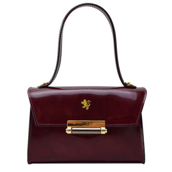 Sac Pratesi Miss Impruneta R146 Lady en cuir de vachette - Miss Impruneta R146 Chianti 1