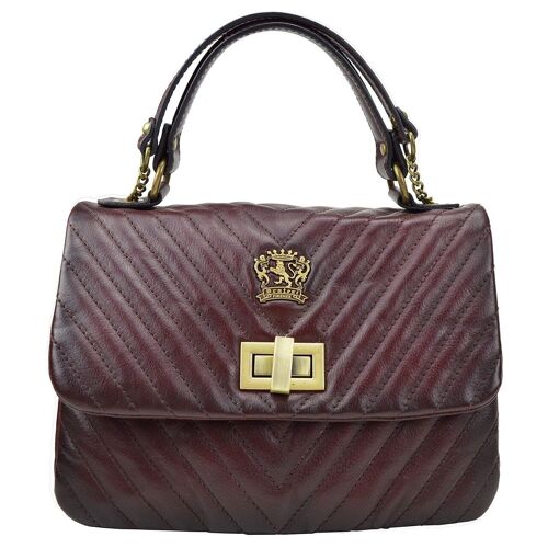 Pratesi Pian di Melosa B310/V Lady Bag in cow leather - Pian di Melosa B310/V Chianti