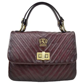 Sac Pratesi Pian di Melosa B310 / V Lady en cuir de vachette - Pian di Melosa B310 / V Chianti 1