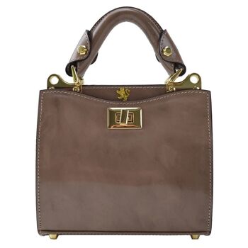 Pratesi Anna Maria Luisa de 'Medici Small Lady Bag en cuir de vache R150/20 - Anna Maria Luisa de' Medici R150/20 Gris 1