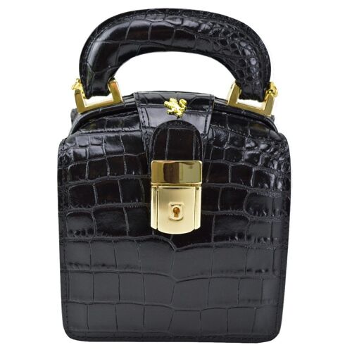 Pratesi Brunelleschi K120/L Handbag in cow leather - Brunelleschi K120/L Black