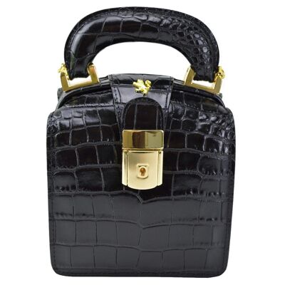 Pratesi Brunelleschi K120 / L Handbag in cow leather - Brunelleschi K120 / L Black