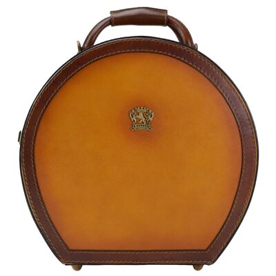 Pratesi Med Hat Case B400/35 Chapeau - Med Hat Case B400/35 Cognac