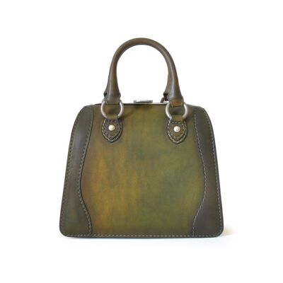 Pratesi Saturnia Handbag Small B151/P - Bruce Dark Green