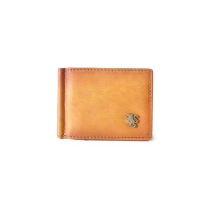 Pratesi Casa Buonarroti Men's Wallet B815 - Casa Buonarroti B815 Cognac