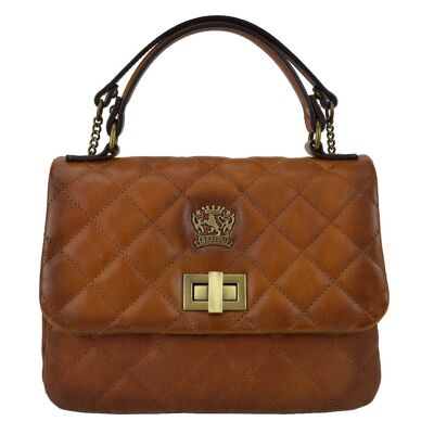 Pratesi Pian di Melosa B310 / X Lady Bag in cow leather - Pian di Melosa B310 / X Brown