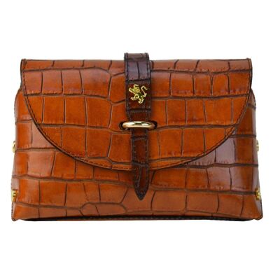 Pratesi Buonconvento Cross Body Bag K331/G - Buonconvento Cross Body Bag K331/G Cognac