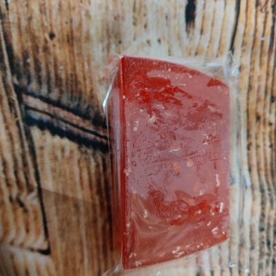 Handmade soap pomegranate