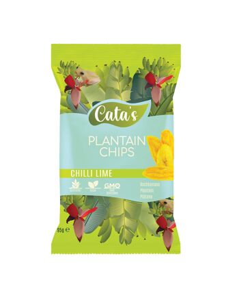 Chips de plantain CATA'S - chips de plantain - chili lime - extra piquant 2