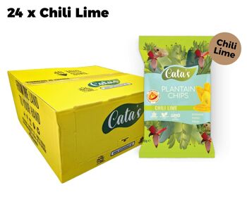 Chips de plantain CATA'S - chips de plantain - chili lime - extra piquant 4
