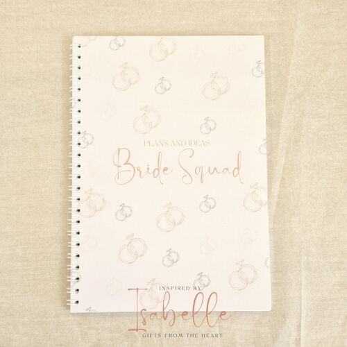 Notebook, Plans and Ideas, Bride Squad
