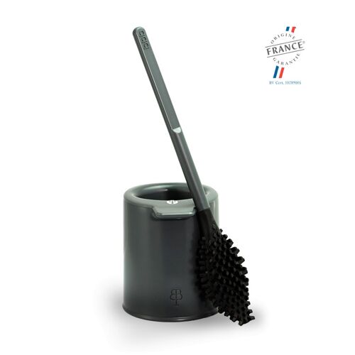 bbb La Brosse Gris Orage - Brosse WC Matières bio-sourcées et recyclées