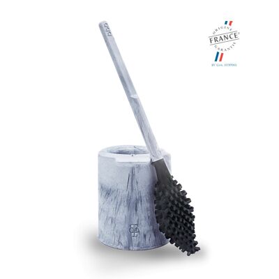 bbb La Brosse Gris Étoile - Toilet brush Bio-sourced and recycled materials