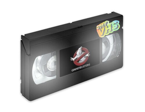 Lampe rétro My VHS avec le visuel que vous souhaitez Couleur Blanc.  90s, 80s, veilleuse, cinéma, décoration intérieure chambre bureau salon, LED, cadeau